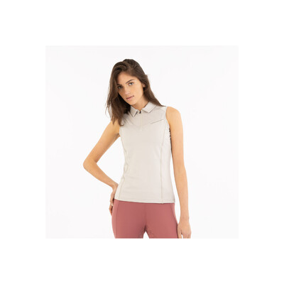 BR mouwloos poloshirt Isa dames