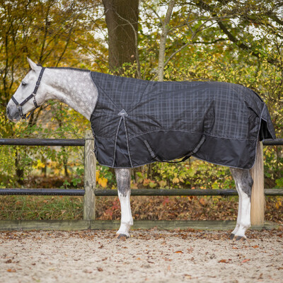 QHP Outdoordeken 1200D turnout collection halve hals 150gr