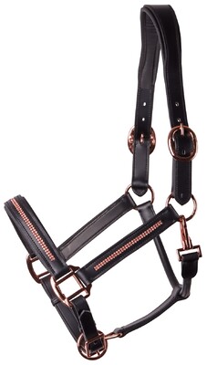 Harry's Horse Halster Leder Metallic