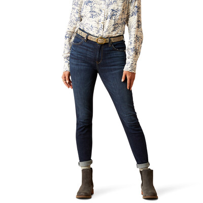 Ariat High Rise Bridle Skinny Jeans Dames