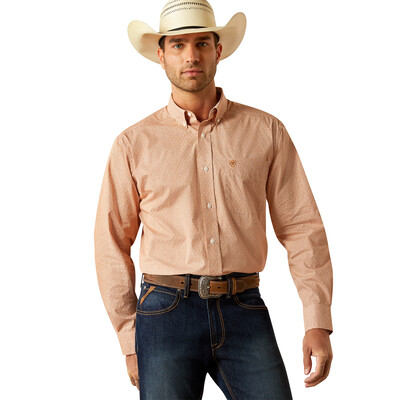 Ariat Heren Wrinkle Free Brysen Classic Fit Shirt