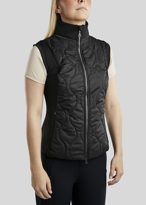 Montar Bodywarmer MoMary Gun Metal Crystals