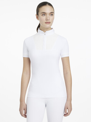 LeMieux Wedstrijdshirt Sophia Pleated Short Sleeve 