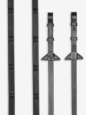 LeMieux Ergo Grip Rubber Teugel met Stops