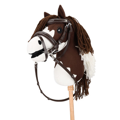 QHP Hoofdstel luxe stiksels Hobby horse
