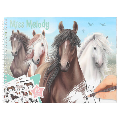 Kleurboek Miss Melody
