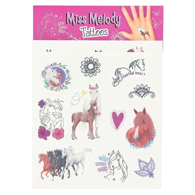 Plaktattoos Miss Melody