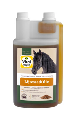 VITALstyle Lijnzaadolie 1L paard