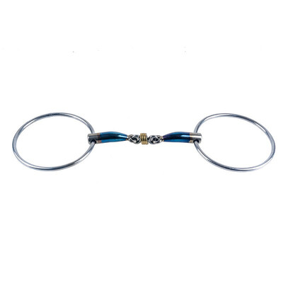 Trust Watertrens dubbelgebroken Large Brass rings Sweet Iron