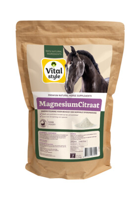 VITALstyle Magnesiumcitraat paard 1,5kg