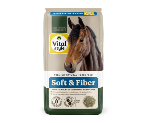 VitalStyle Ruwvoermix Soft & Fiber 15kg