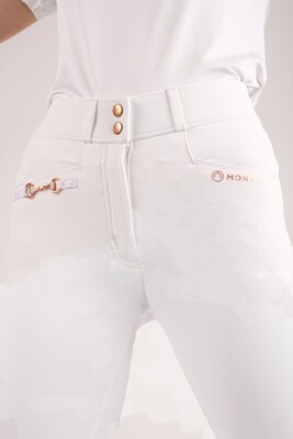 Montar Rijbroek Molly Rosegold Highwaist  Full Grip