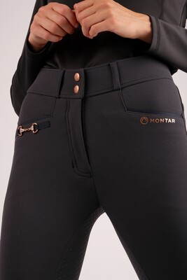 Montar Rijbroek Molly Rosegold Highwaist  Full Grip