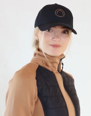 Montar Logo Cap rosegold crystal