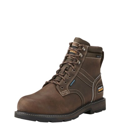 Ariat Groundbreaker 6 Lace Steel Toe Waterproof Work Boot