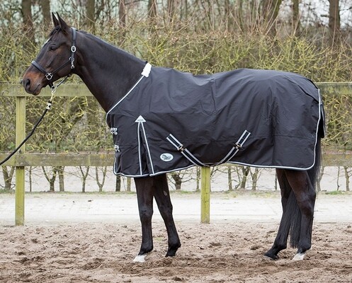 Harry's Horse Regendeken Thor met fleece-lining