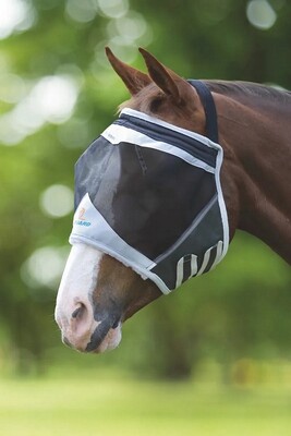 Shires FlyGuard Pro Fine Mesh Vliegenmasker zonder oren