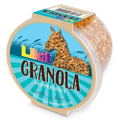 Likit Liksteen Granola pepermunt 550g