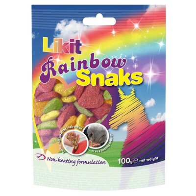 Likit Snaks Rainbow 100gr paardensnoepjes