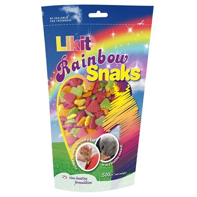 Likit Snaks Rainbow 500gr paardensnoepjes