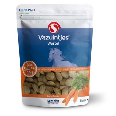 Sectolin Vazuintjes Wortel paardensnoepjes 1kg