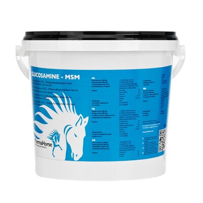 PharmaHorse Glucosamine & MSM paard 1000gr