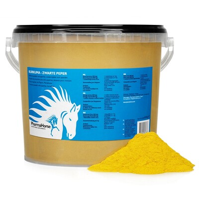 PharmaHorse Kurkuma Zwarte Peper 1000gram