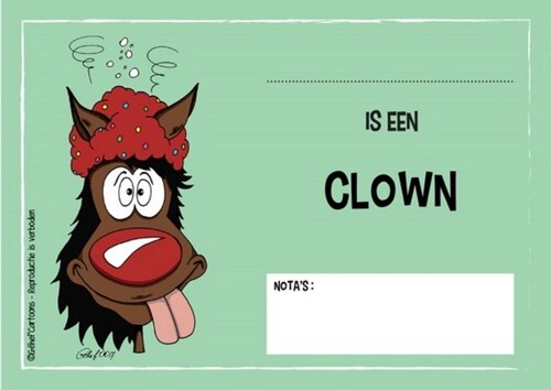 HB Stalplaat - Clown