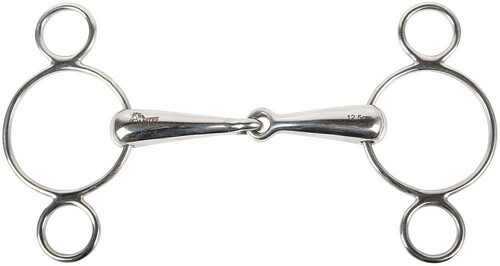 Harry's Horse Pessoa bit 2 extra ringen 21mm