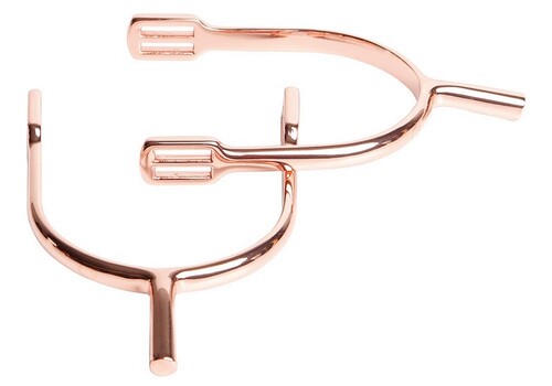 Harry's Horse Sporen staaf rvs Rosegold