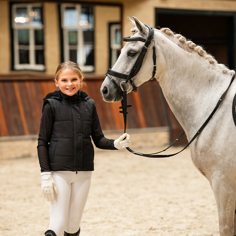 QHP Winterjas Rayah Junior met afneembare mouwen