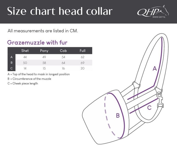 QHP Graasmasker met bont
