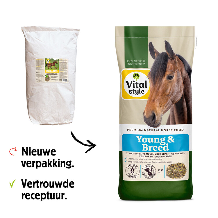VITALstyle Muesli Young & breed 15kg