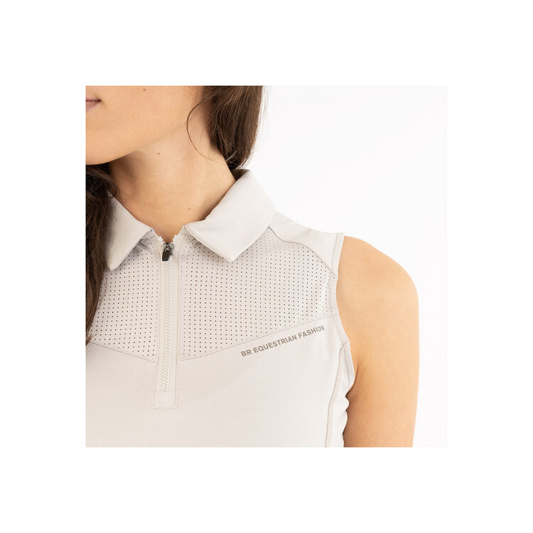 BR mouwloos poloshirt Isa dames