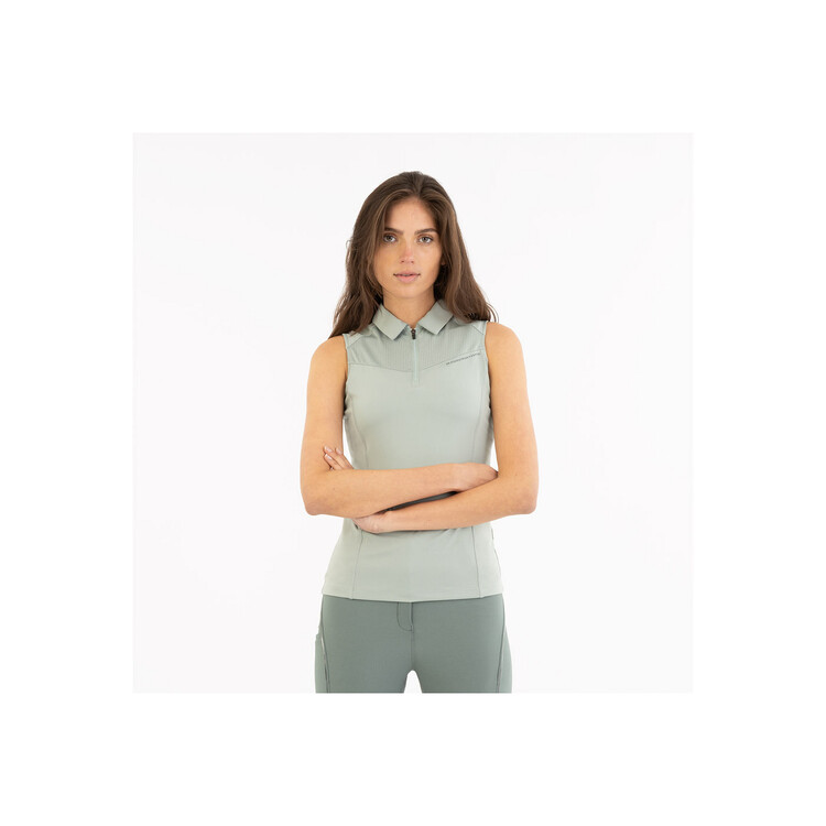 BR mouwloos poloshirt Isa dames