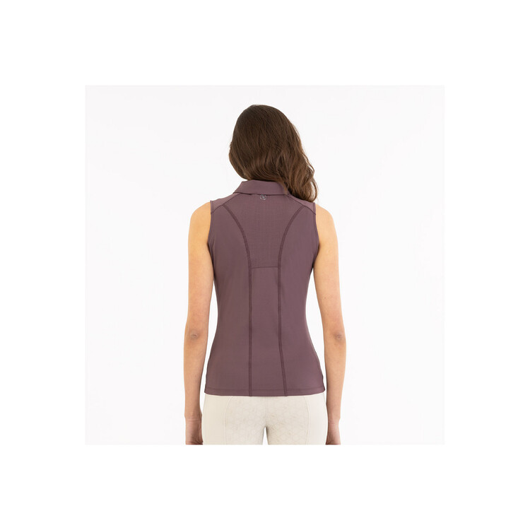 BR mouwloos poloshirt Isa dames