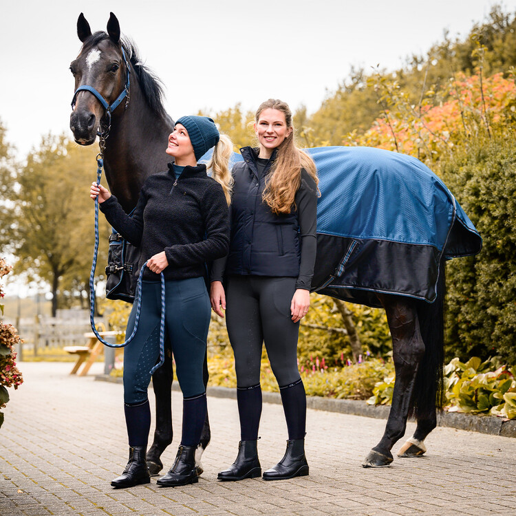 QHP Trui met halve rits Teddie
