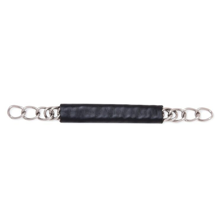 Metalab Kinketting met lederen beschermer
