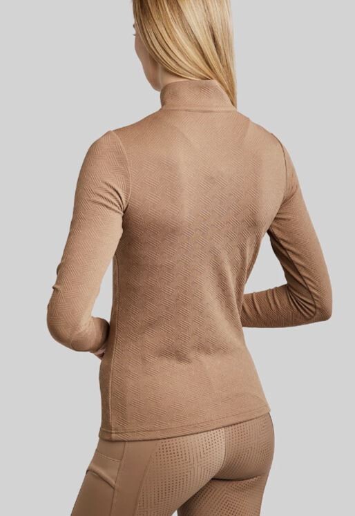 Montar MoCilia Jacquard Refined Trainingsshirt