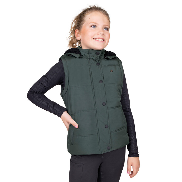 QHP Winterjas Rayah Junior met afneembare mouwen