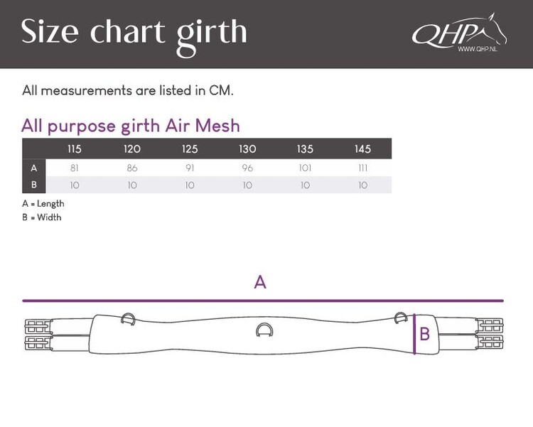 QHP Veelzijdigheidssingel Air Mesh