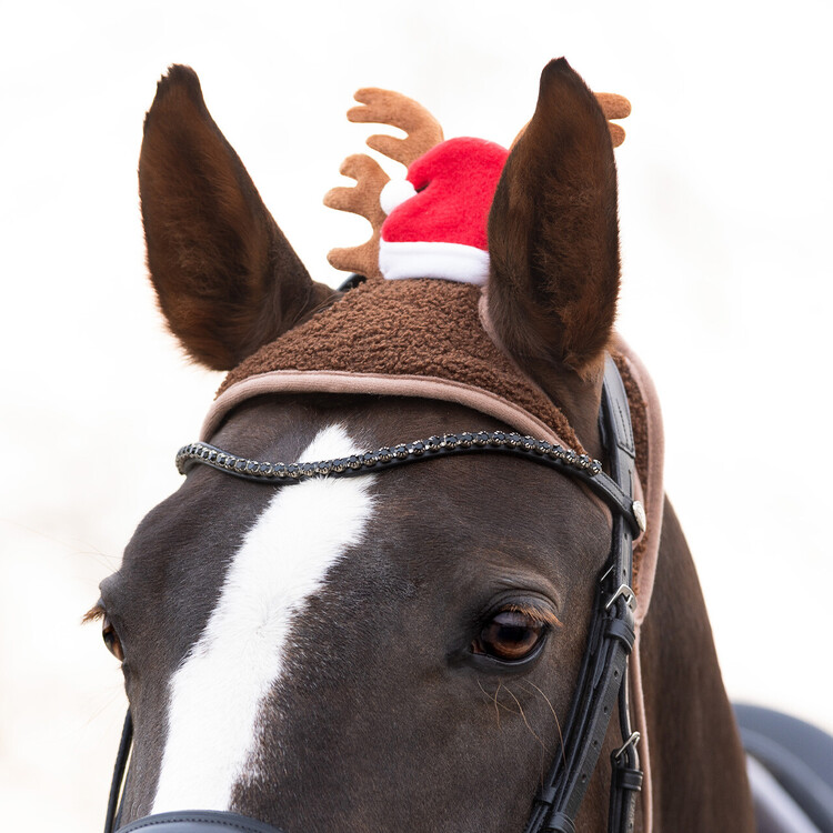 QHP Kerstmuts paard met gewei