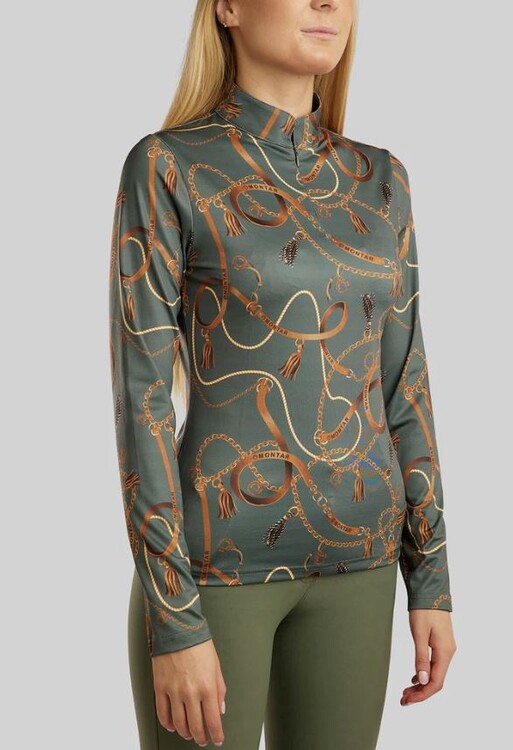 Montar Haily Bridle print trainingsshirt