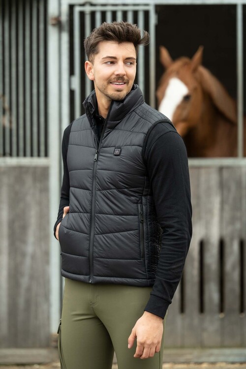 HKM Heren Verwarmde Bodywarmer Heat Control Style