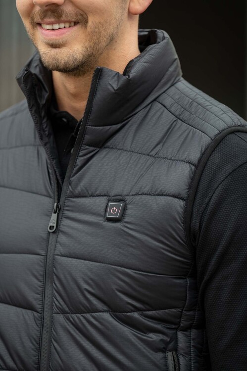HKM Heren Verwarmde Bodywarmer Heat Control Style
