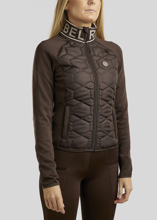 Rebel by Montar Logo Printed Hybrid Jacket
