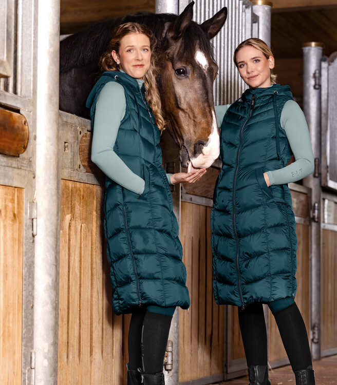 ELT Lange bodywarmer Ostende lightweight