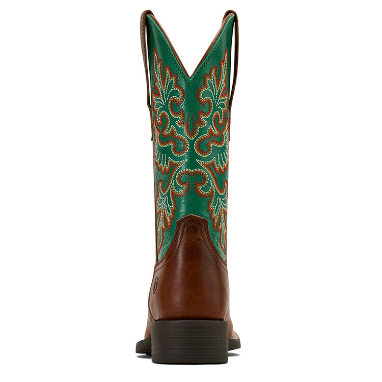 Ariat Round Up Wide Square Toe StretchFit Westernlaars dames