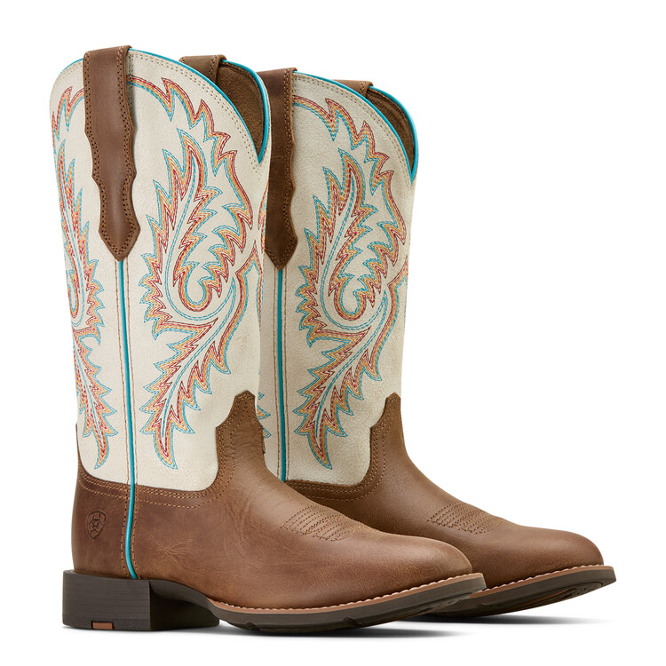 Ariat Round Up W Toe StretchFit Westernlaars Dames