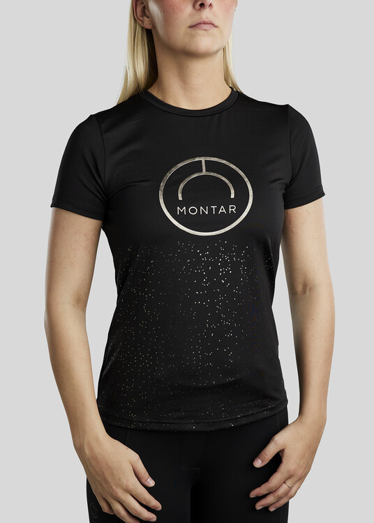 Montar T-shirt MoSillie Gun Metal Logo